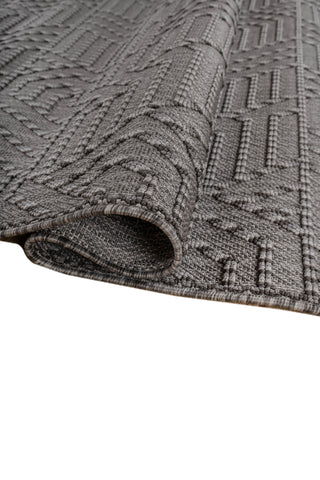 Soft Abstract Rug 6'6X9'6 Ft | Cyan Blue Steel Gray Carpet For Living Room, Bedroom, Dining Room