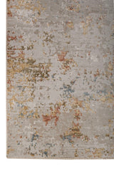 Elvora Ochre Linen Polypropylene Rug