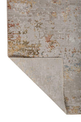 Elvora Ochre Linen Polypropylene Rug