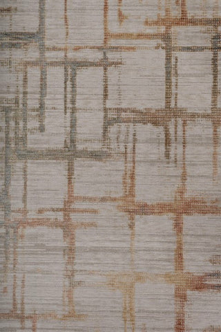 Orvexa Russet White Polypropylene Rug
