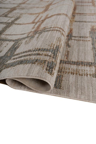 Orvexa Russet White Polypropylene Rug