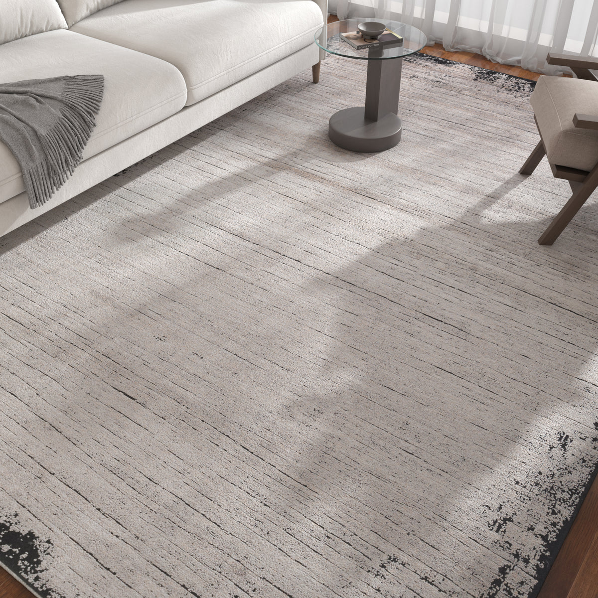 Asterlane Gray & Ebony Rug