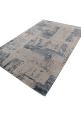 Nerion Ink Blue Polypropylene Rug
