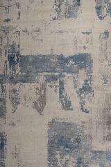 Nerion Ink Blue Polypropylene Rug