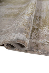 Olivar Moss Gray Polypropylene Rug