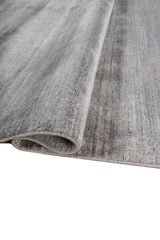 Zerith Mist Gray Polypropylene Rug