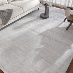 Asterlane White & Ocean Blue Rug