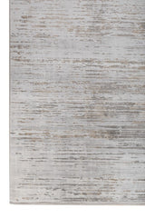 Ravion Beige Gray Polypropylene Rug