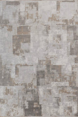Virexa Soft Gray Polypropylene Rug