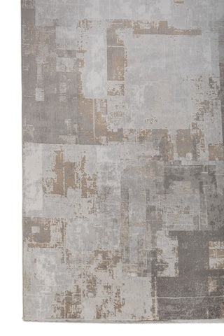 Virexa Soft Gray Polypropylene Rug