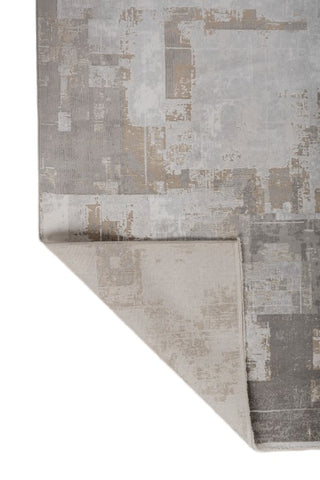 Virexa Soft Gray Polypropylene Rug