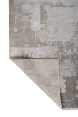 Virexa Soft Gray Polypropylene Rug