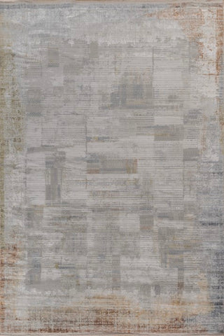 Arvion Sage Gray Polypropylene Rug