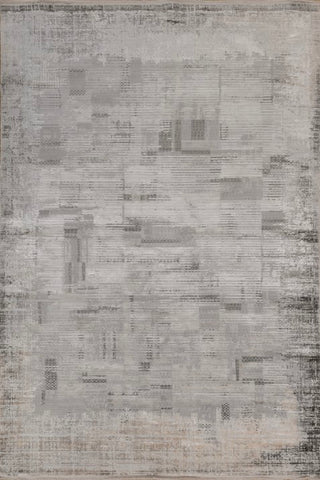 Trexon Steel Gray Polypropylene Rug