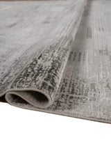 Trexon Steel Gray Polypropylene Rug
