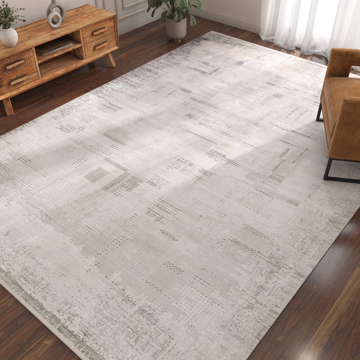 Asterlane White & Chicory Rug