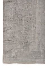 Zerion Steel Gray Polypropylene Rug