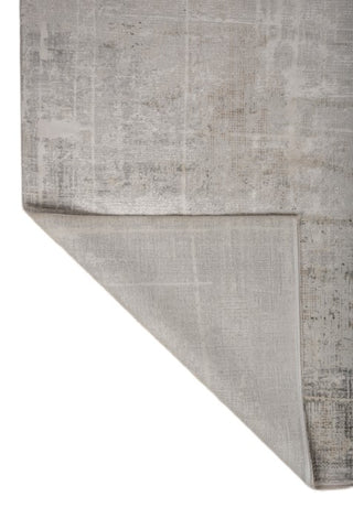 Zerion Steel Gray Polypropylene Rug