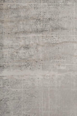 Zerion Steel Gray Polypropylene Rug