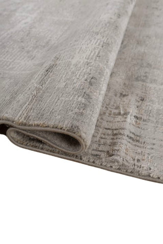 Zerion Steel Gray Polypropylene Rug
