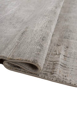 Zerion Steel Gray Polypropylene Rug
