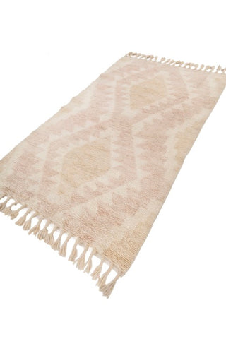 Aurielle Blush Beige Wool Rug