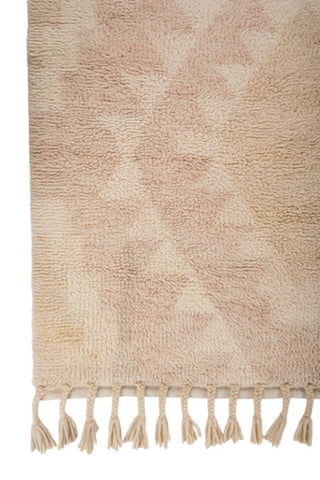 Aurielle Blush Beige Wool Rug