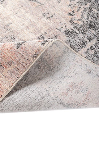 Asterlane Abstract Deco Rose & Cocoa Brown Rug - Asterlane