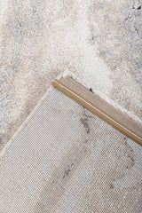 Asterlane Marble Ivory Cream & Dark Brown Color Rug - Asterlane