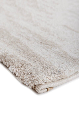 Asterlane Modern Creamy White & Light Blue Color Rug - Asterlane