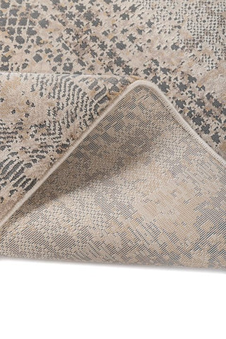 Asterlane Modern Crystal Gray & Medium Ivory Color Rug - Asterlane