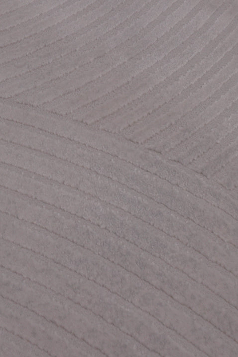 Modern Light Gray & Mineral Gray Color Rug
