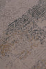 Abstract Winter White & Crystal Gray Color Rug