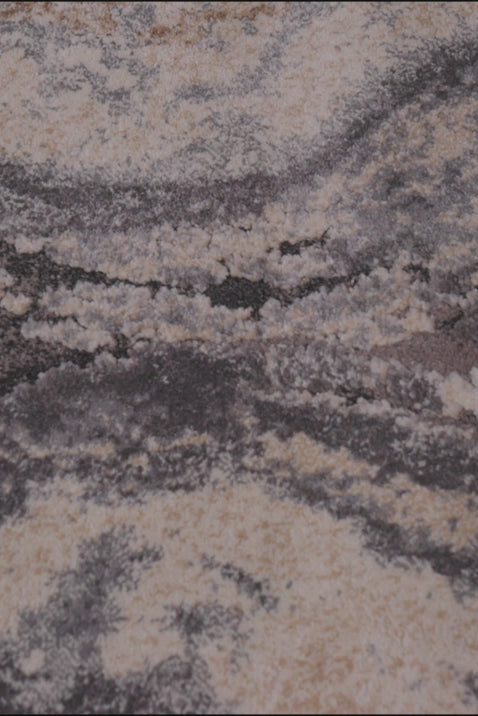 Swirl Cream & Classic Gray Color Rug